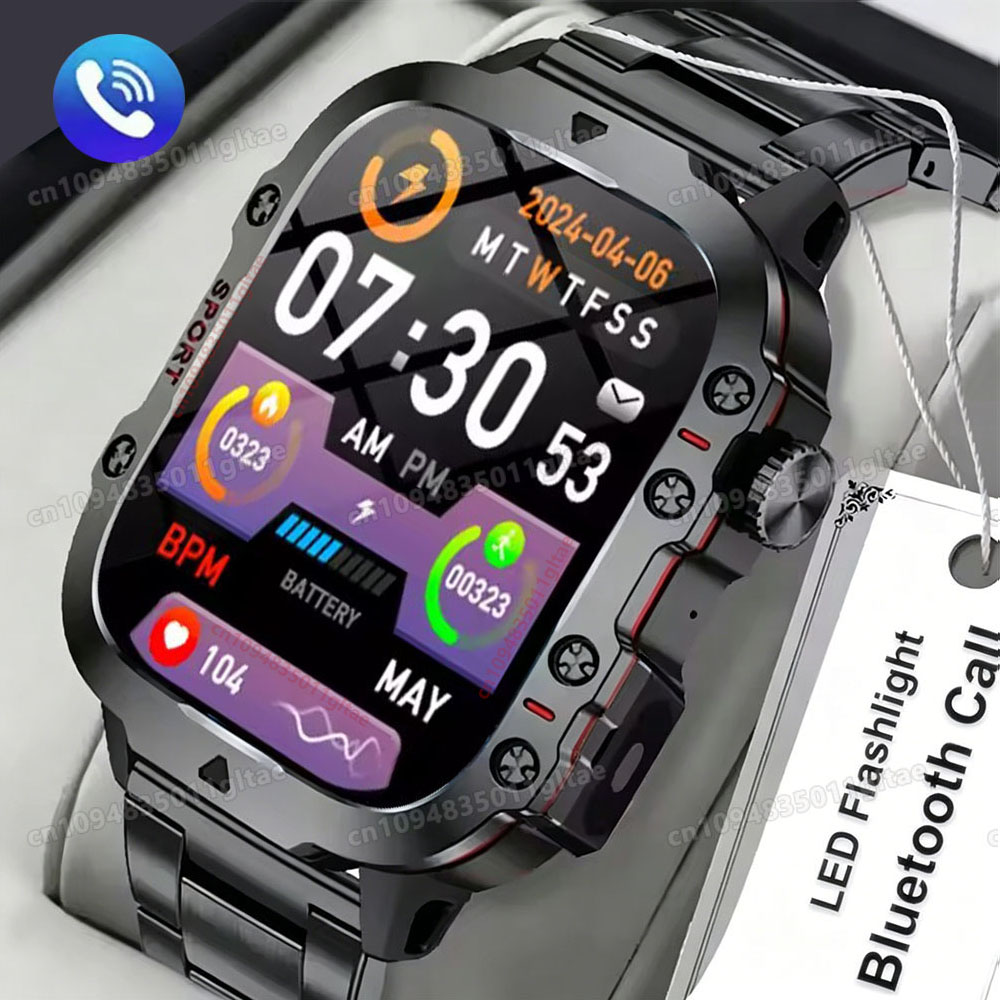 Outdoor Sport Day - 2026 New Men Smart Watch HD
