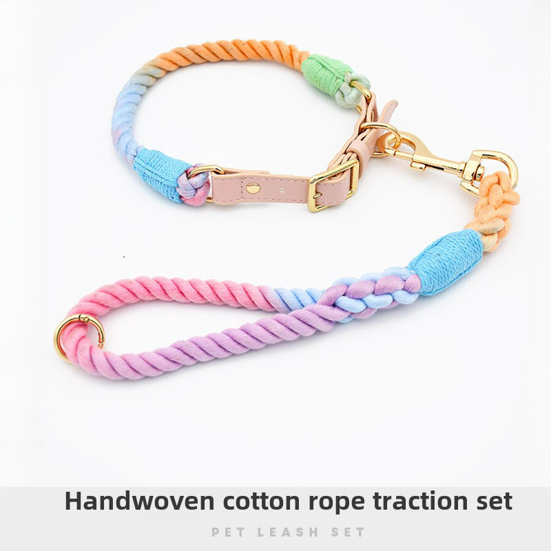 Headcollar Rope Set - Loudik Short-pull Large Dog Rope Explosion-proof