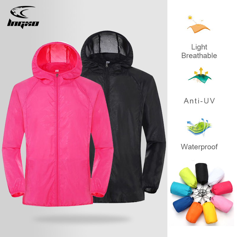Men Women Hiking Jacket Waterp - Outdoor Sport Coat บทวิจารณ์และราคา