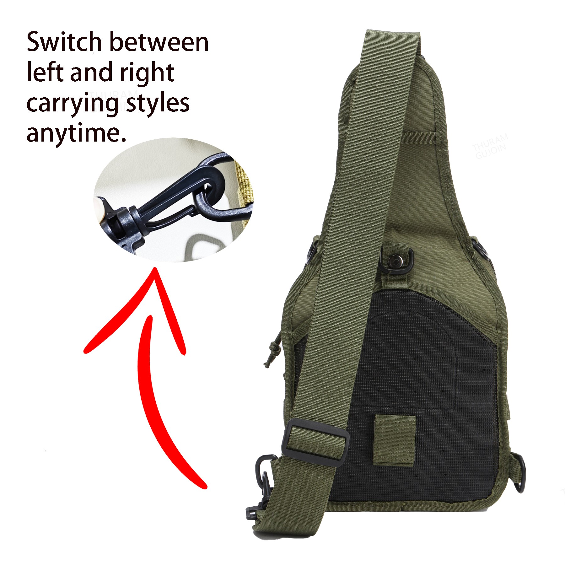 THURAM Outdoor Tactical Bag Ba - Outdoor Sport Day บทวิจารณ์และราคา