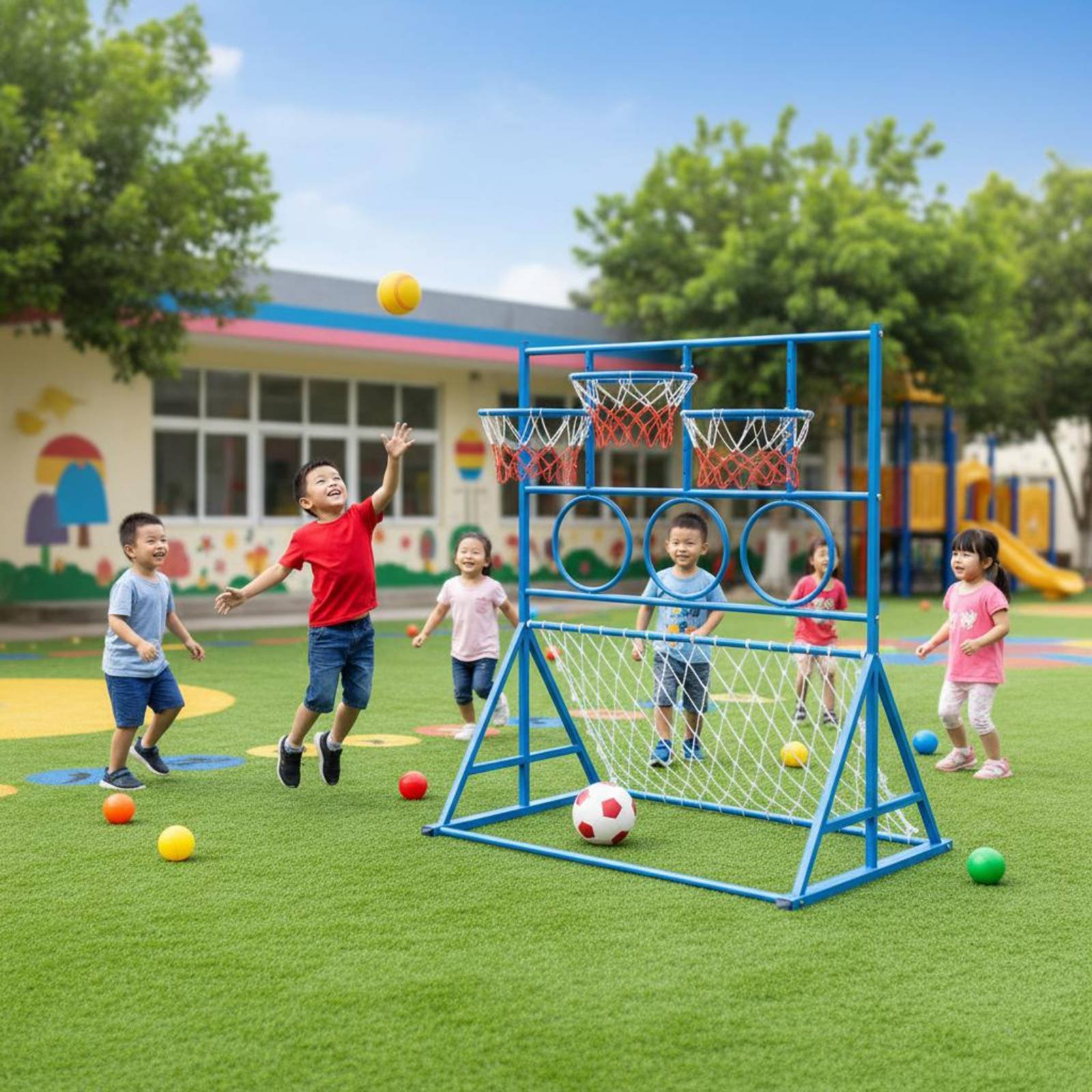 Multi Sport Game Stand Outdoor - Outdoor Sports Center บทวิจารณ์และราคา