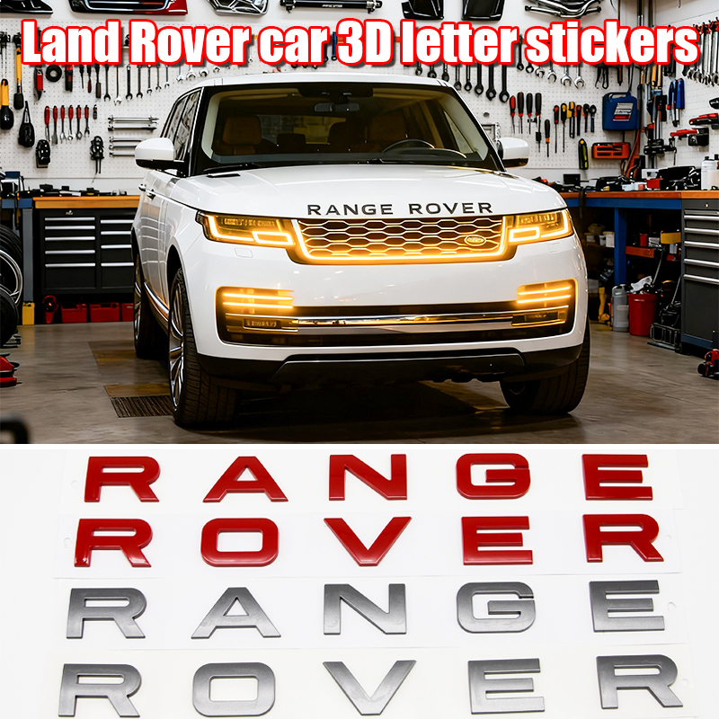3D ABS RANGE ROVER Letters Car - Outdoor Sport Logo บทวิจารณ์และราคา