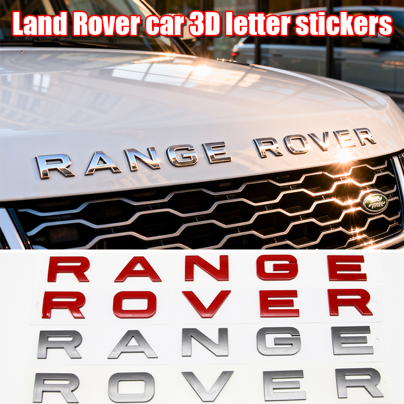 3D ABS RANGE ROVER Letters Car - Outdoor Sport Logo บทวิจารณ์และราคา