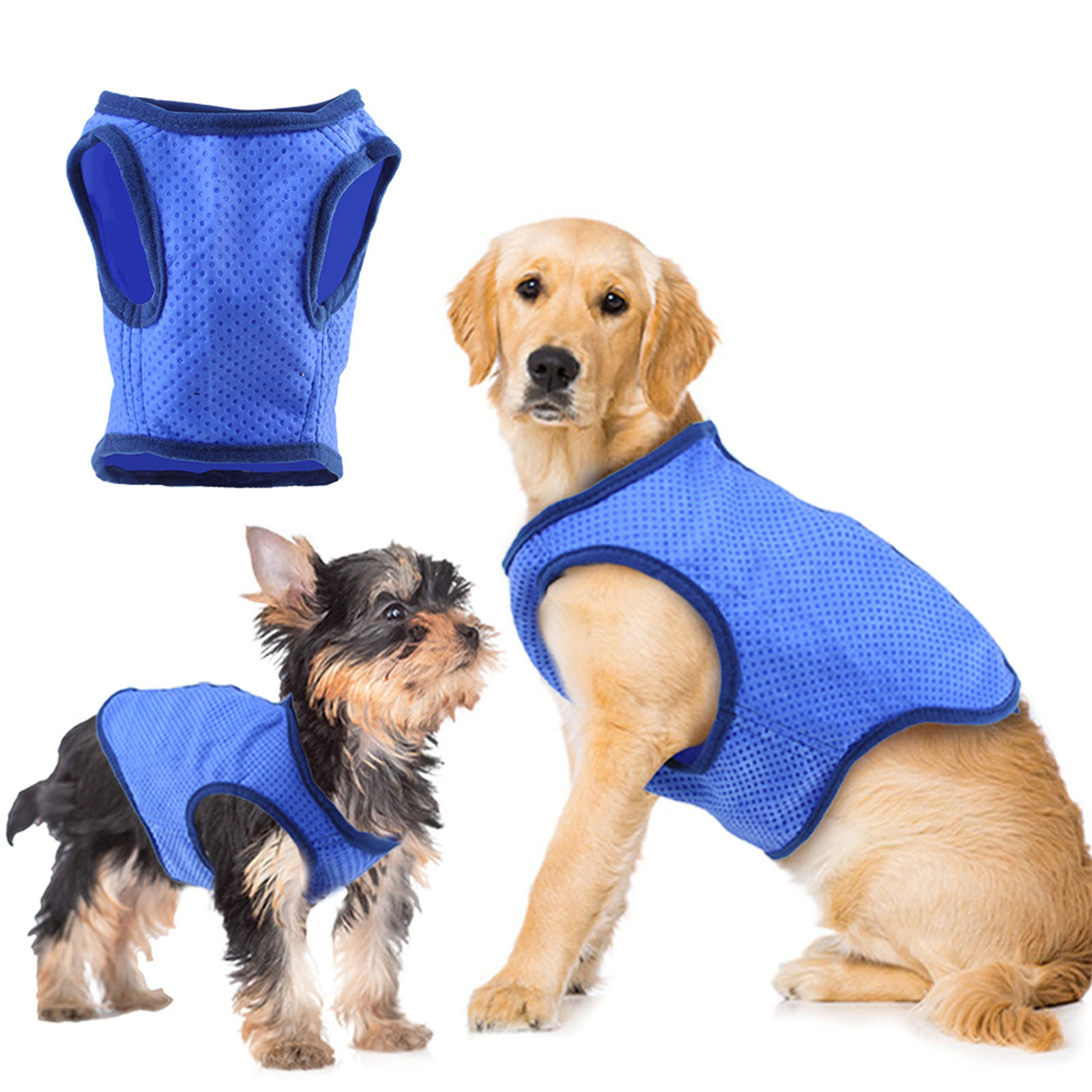Dog Cooling Vest Breathable Su - Outdoor Sport Coat บทวิจารณ์และราคา
