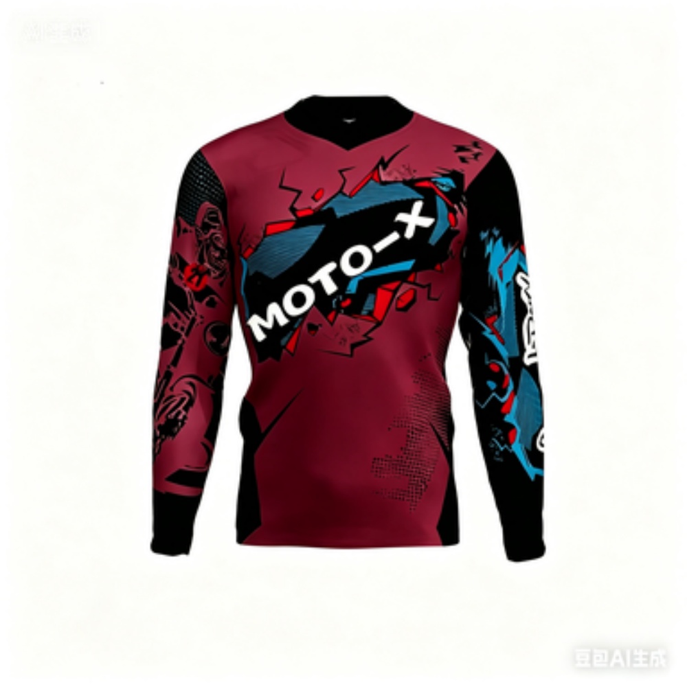 MOTO-X Themed Long-Sleeve Spor - Outdoor Sportswear บทวิจารณ์และราคา