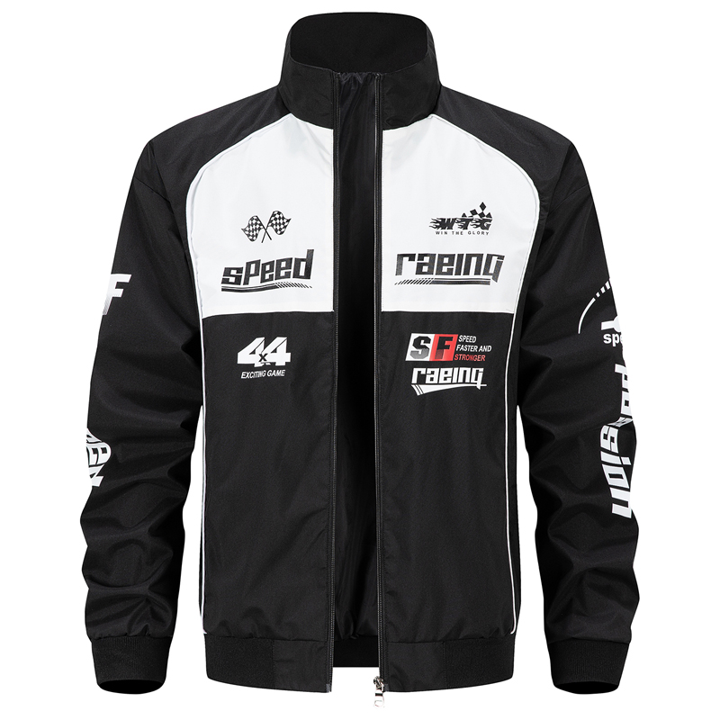 US Size Autumn Moto Racing Jac - Outdoor Sport Coat บทวิจารณ์และราคา