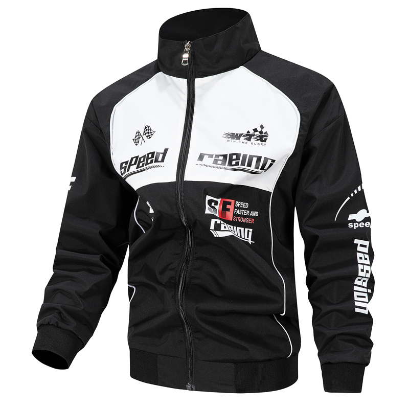 US Size Autumn Moto Racing Jac - Outdoor Sport Coat บทวิจารณ์และราคา