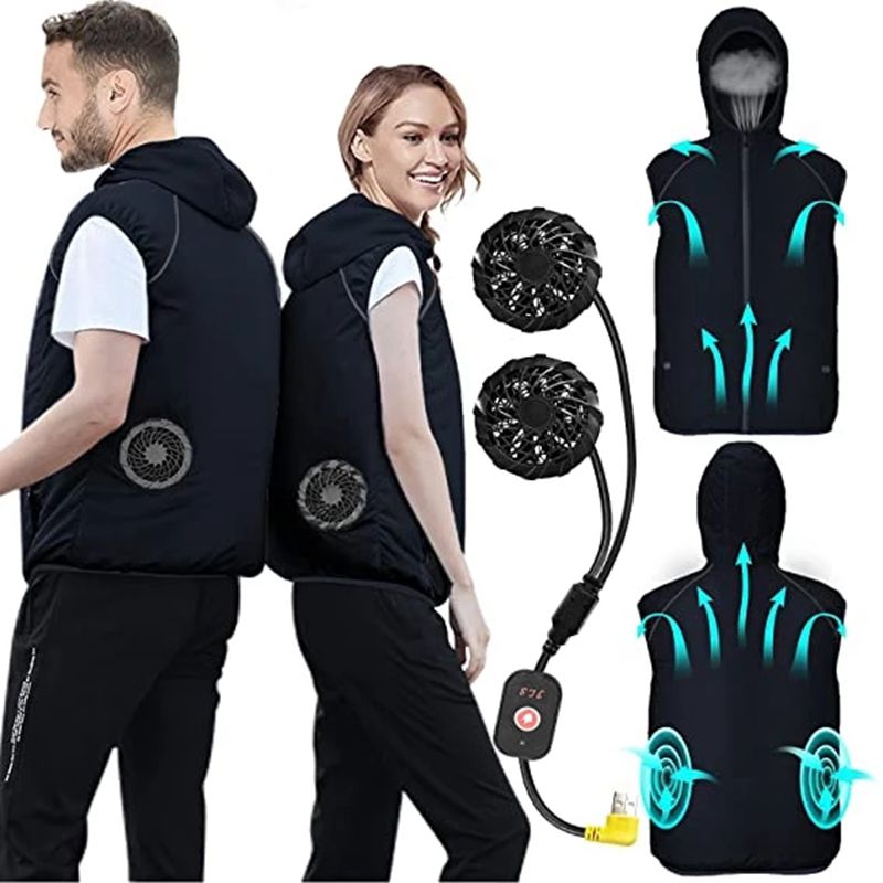 Summer Sport Fan Air Condition - Outdoor Sport Brand Jacket บทวิจารณ์และราคา