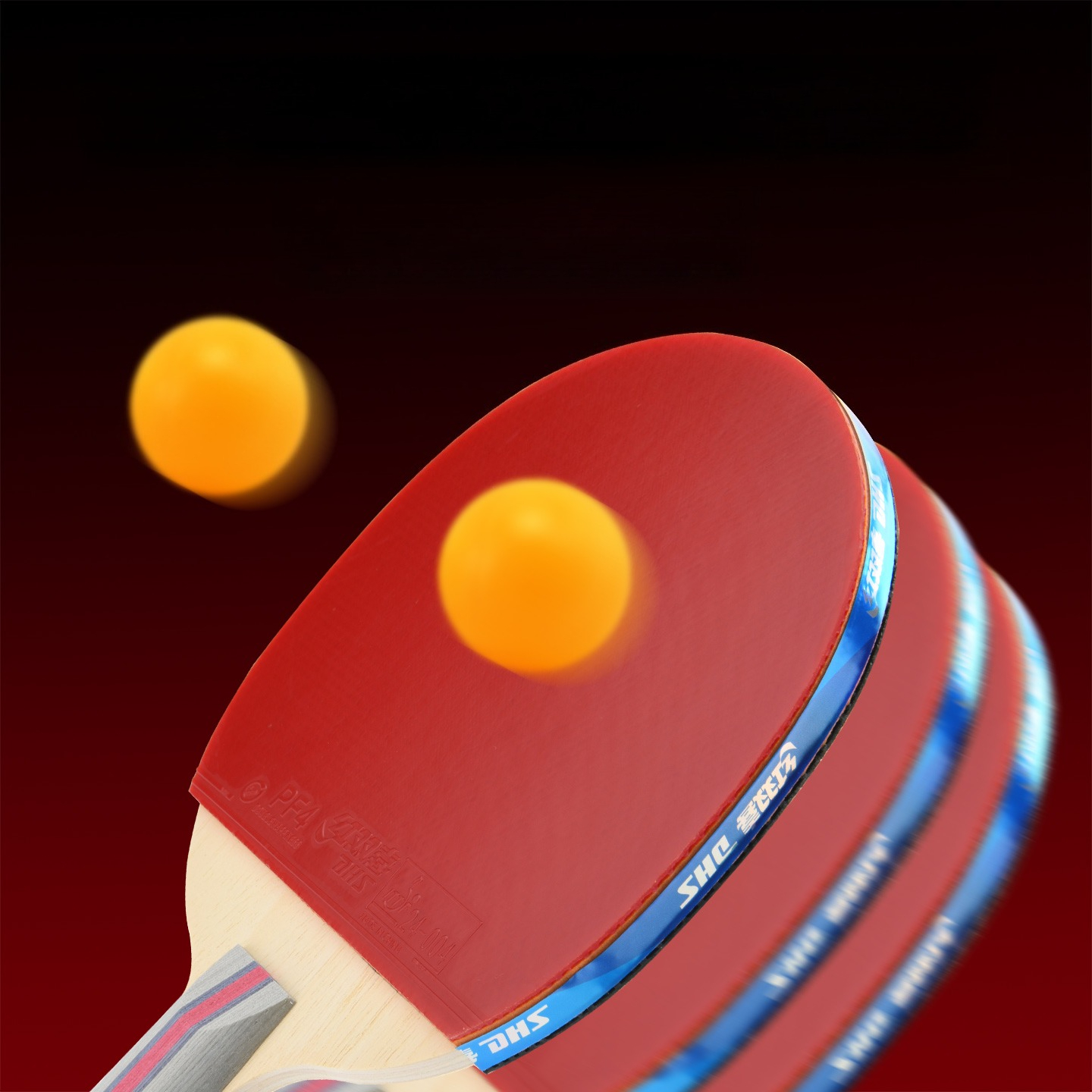 DHS Table Tennis Rackets with  - Outdoor Sports Center บทวิจารณ์และราคา