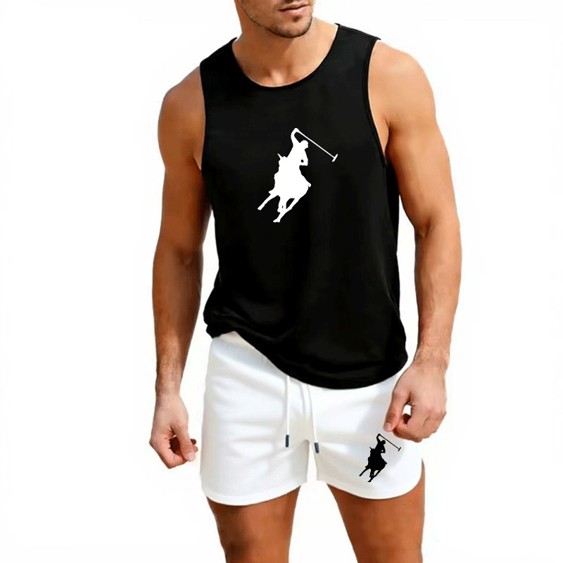 European Men Summer Vest and S - Outdoor Sportswear บทวิจารณ์และราคา