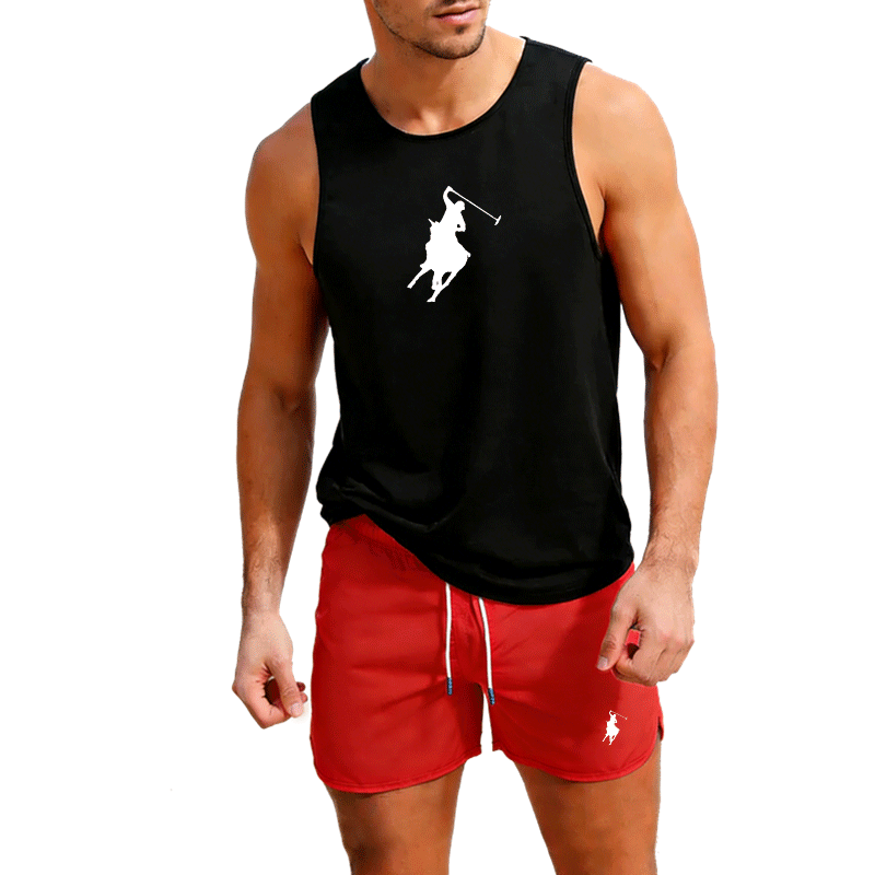 European Men Summer Vest and S - Outdoor Sportswear บทวิจารณ์และราคา