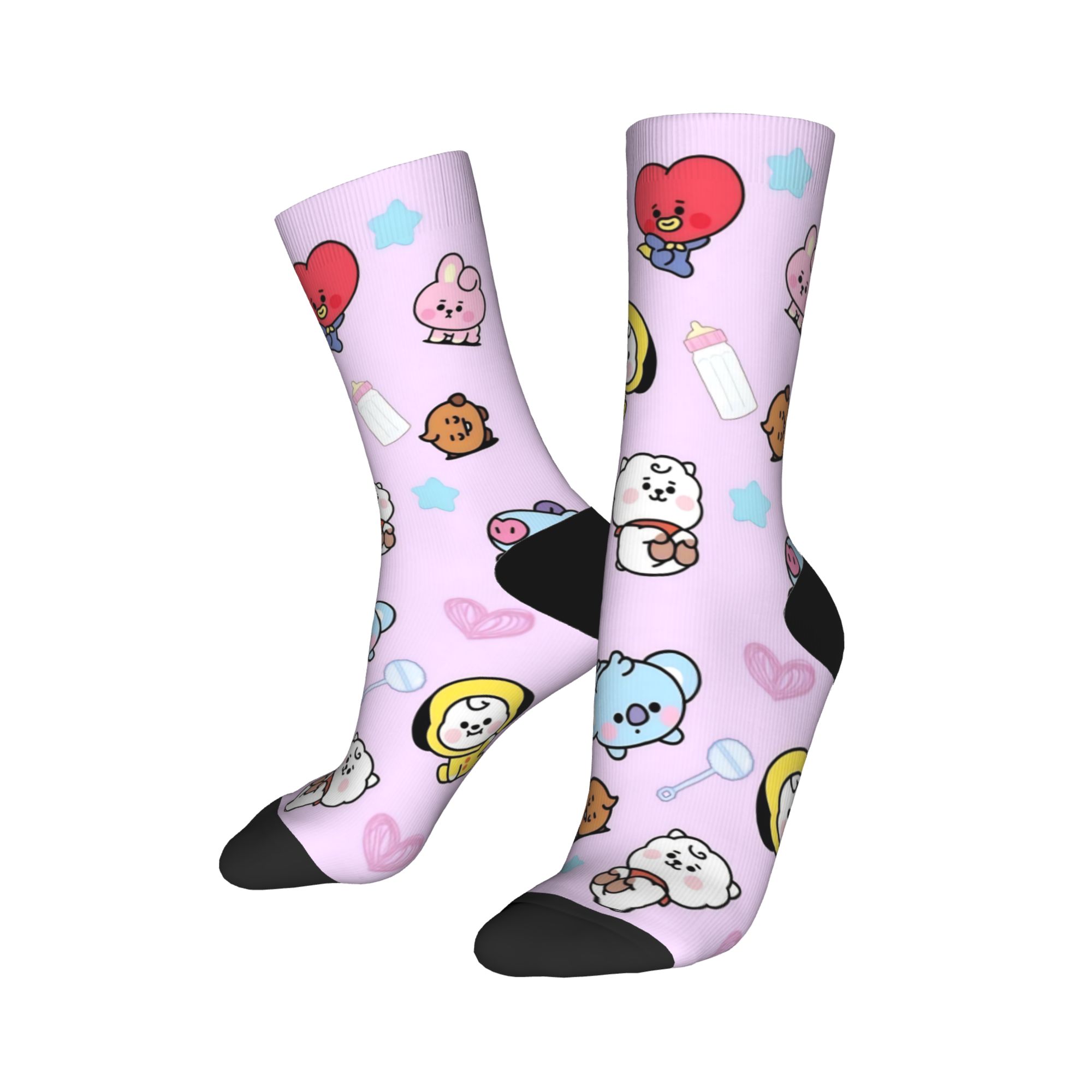 Cartoon Music Band Socks Korea - Outdoor Sportsman Group บทวิจารณ์และราคา