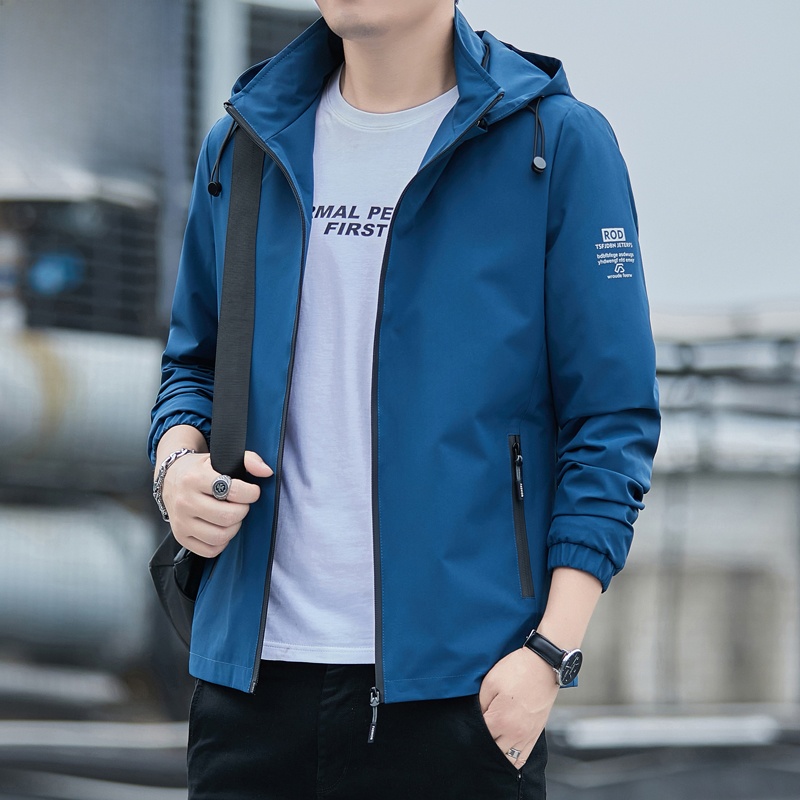 Men's Casual Loose Sport Outdo - Outdoor Sport Brand Jacket บทวิจารณ์และราคา
