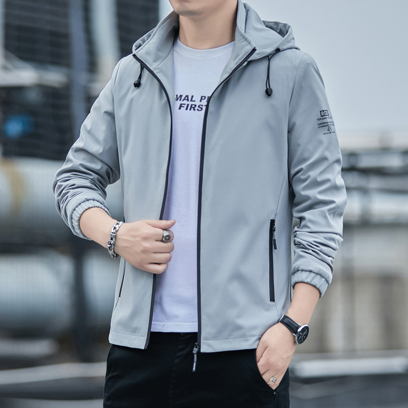 Men's Casual Loose Sport Outdo - Outdoor Sport Brand Jacket บทวิจารณ์และราคา