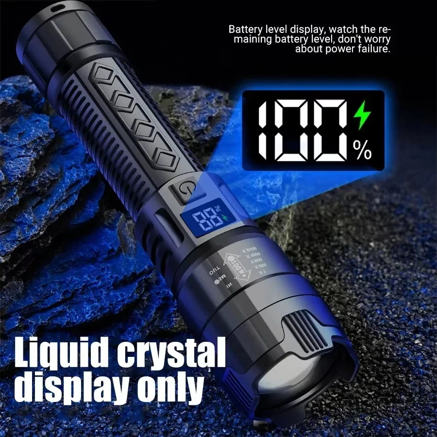 Tactical LED Flashlight 2000LM - Outdoor Sport Lights บทวิจารณ์และราคา