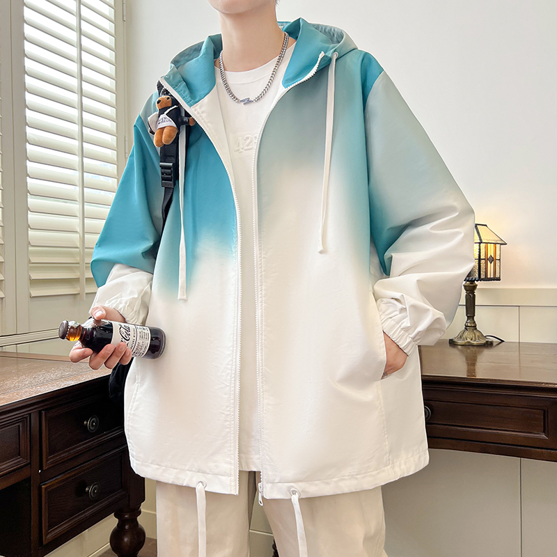 Gradient Color Men's Spring Au - Outdoor Sport Brand Jacket บทวิจารณ์และราคา