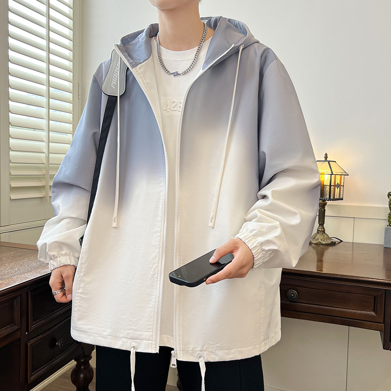 Gradient Color Men's Spring Au - Outdoor Sport Brand Jacket บทวิจารณ์และราคา