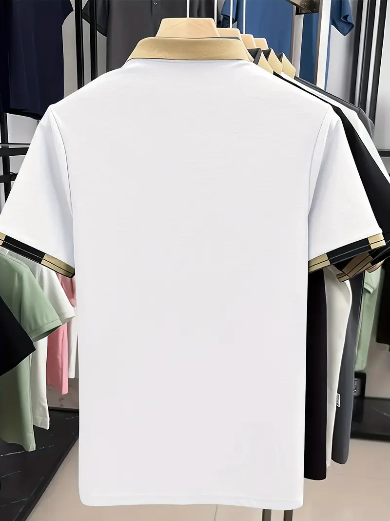 Men's Equestrian Horse Emblem  - Polo Shirt Equestrian บทวิจารณ์และราคา