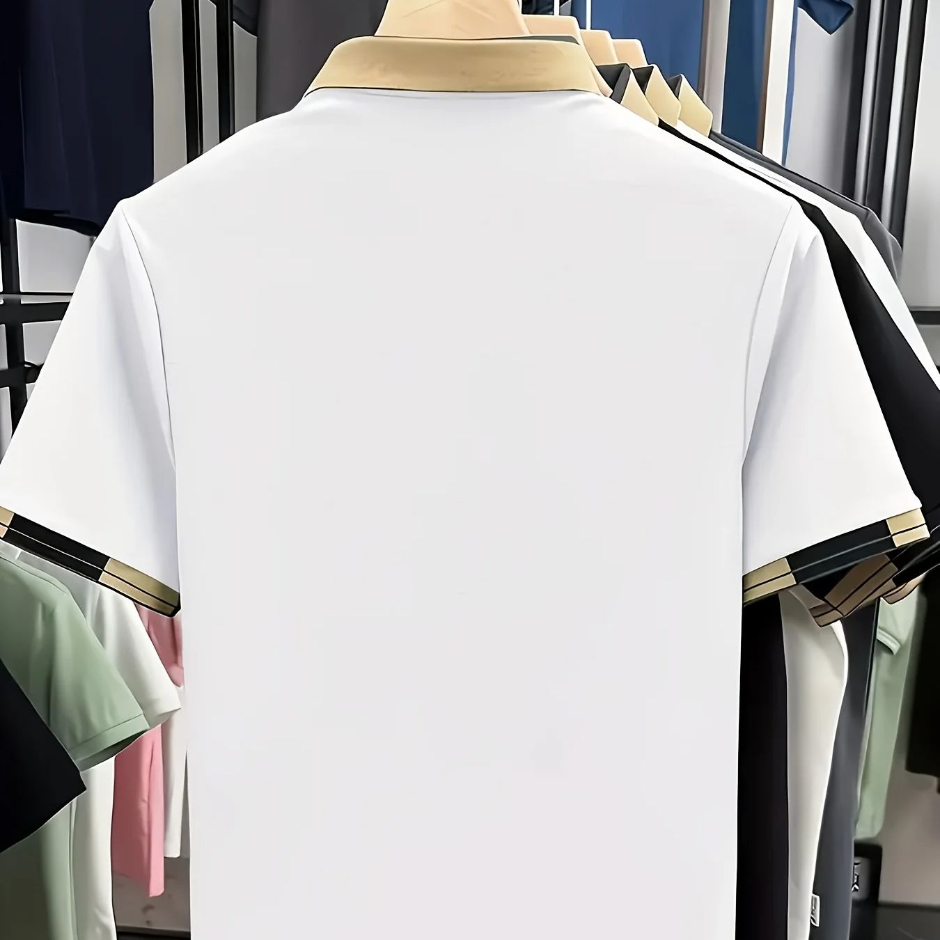 Men's Equestrian Horse Emblem  - Polo Shirt Equestrian บทวิจารณ์และราคา