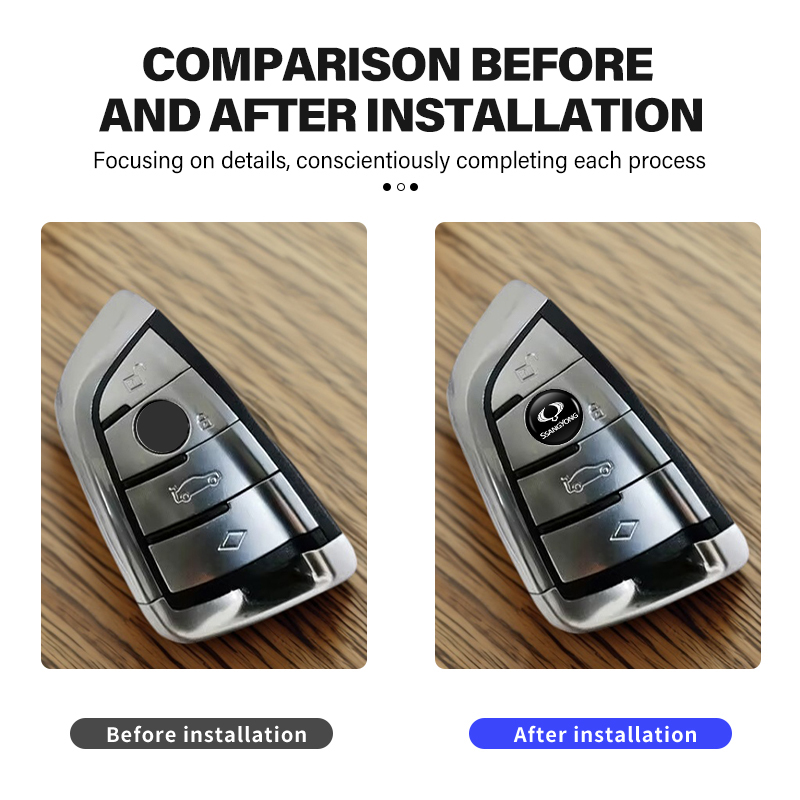 14mm Car Key Emblem Auto Contr - Outdoor Sport Logo บทวิจารณ์และราคา