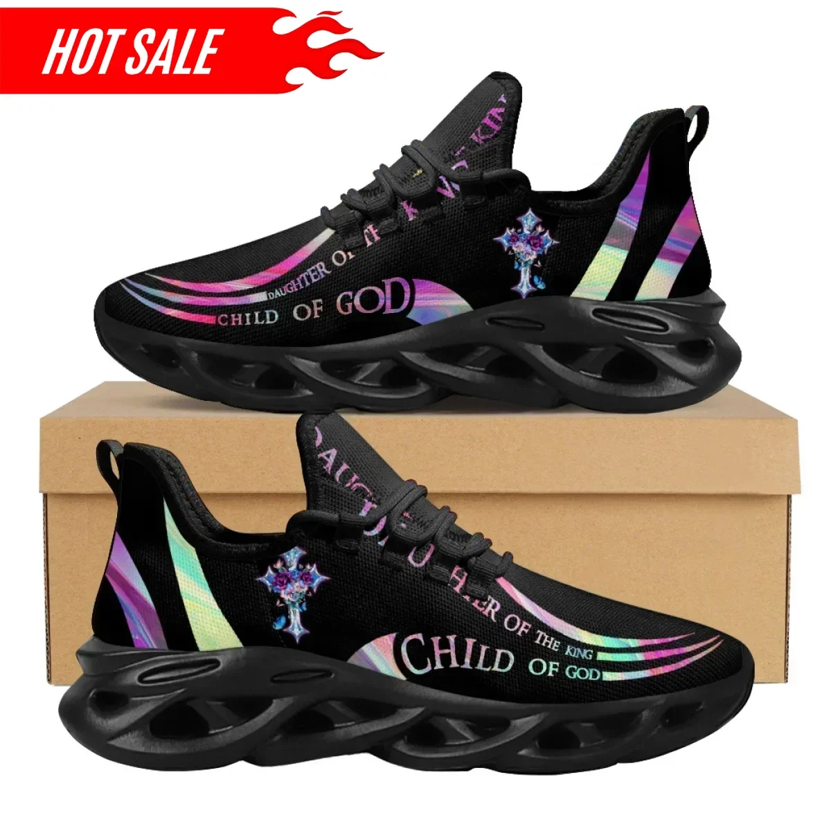 Hot Cross Christian God Print  - Outdoor Sport Lights บทวิจารณ์และราคา