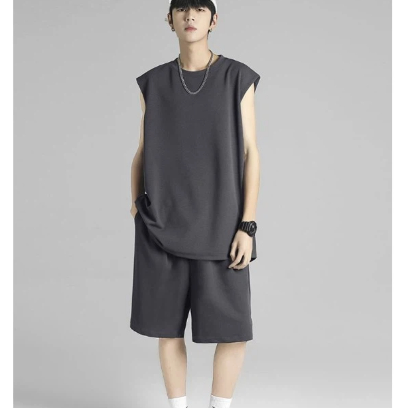 Street Hip Hop Men Ice Silk Qu - Outdoor Sportswear บทวิจารณ์และราคา