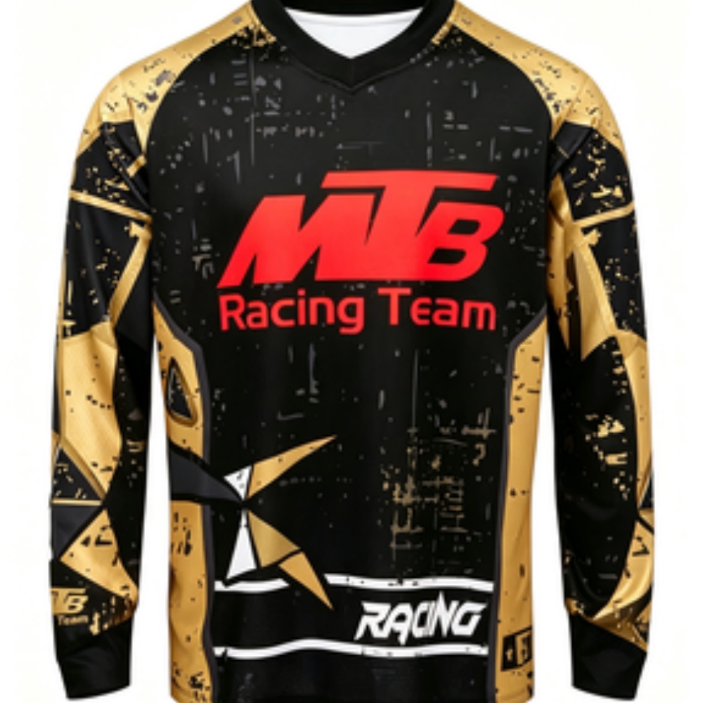 Team Long-sleeve Sports Shirt  - Outdoor Sportswear บทวิจารณ์และราคา