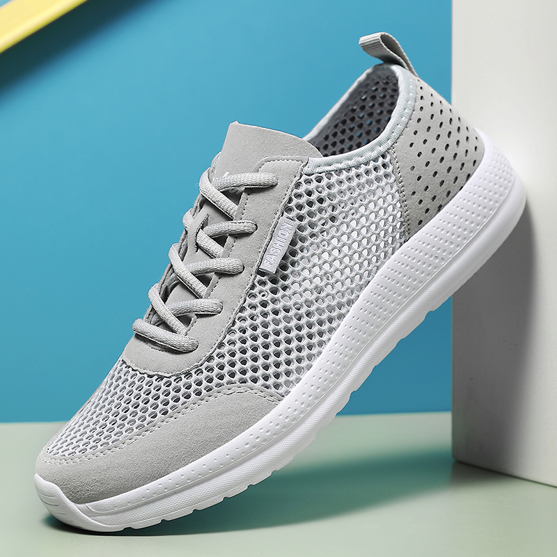 Men Soft Sport Shoes Breathabl - Outdoor Sport Lights บทวิจารณ์และราคา