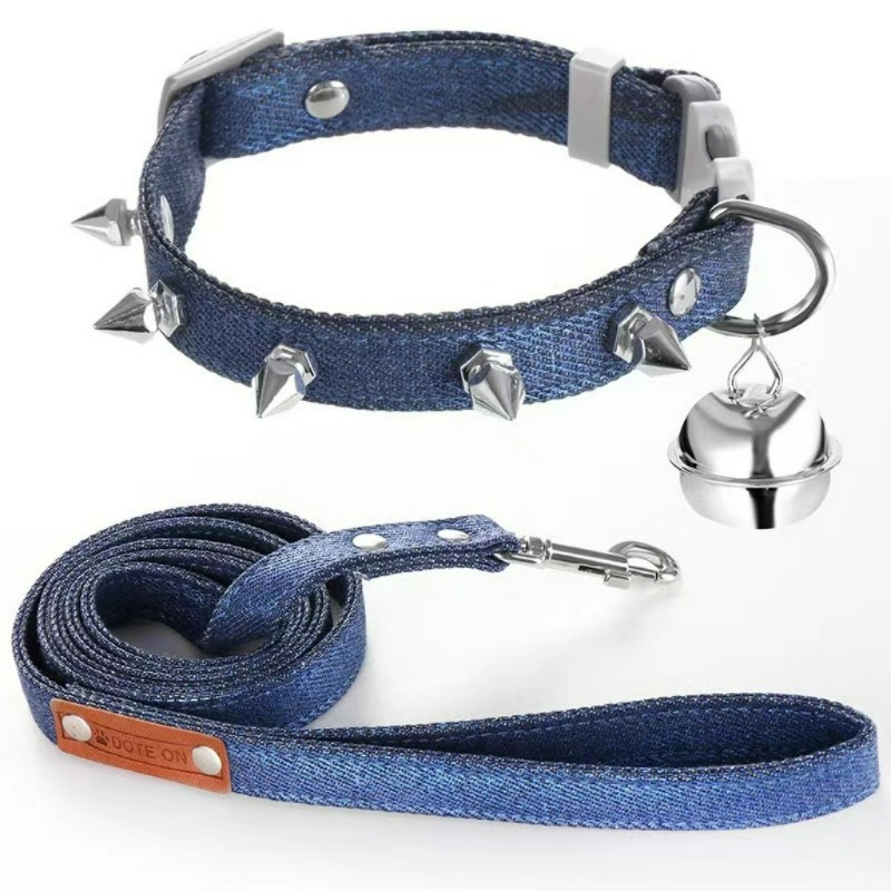 Rivet Pet Anti-Bite Denim Spik - Headcollar Rope Set บทวิจารณ์และราคา