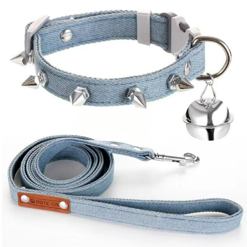 Rivet Pet Anti-Bite Denim Spik - Headcollar Rope Set บทวิจารณ์และราคา