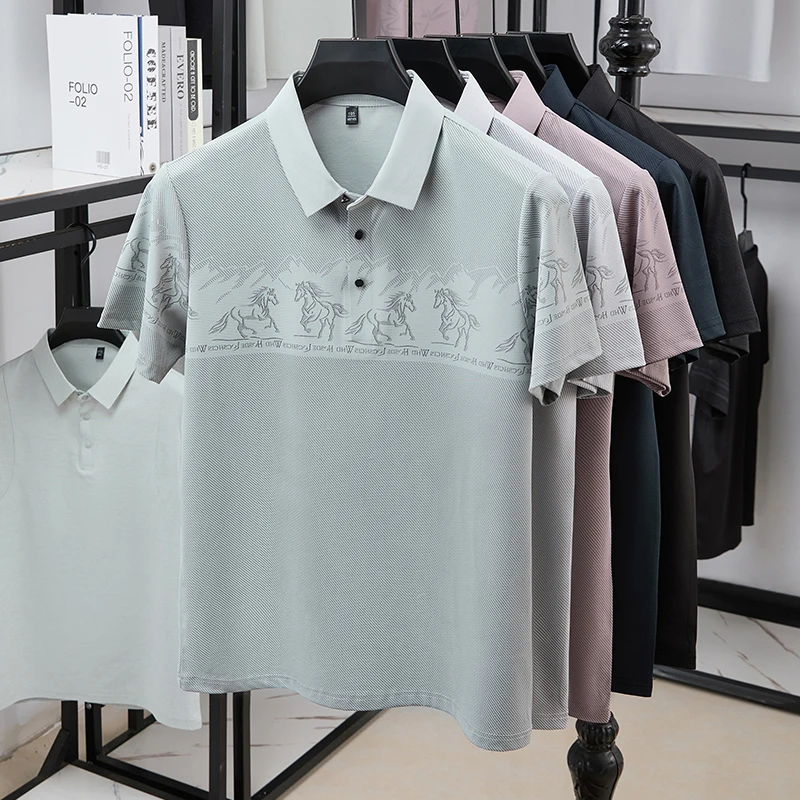 Male half chest equestrian pri - Polo Shirt Equestrian บทวิจารณ์และราคา