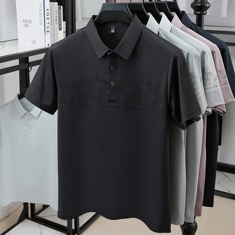 Male half chest equestrian pri - Polo Shirt Equestrian บทวิจารณ์และราคา