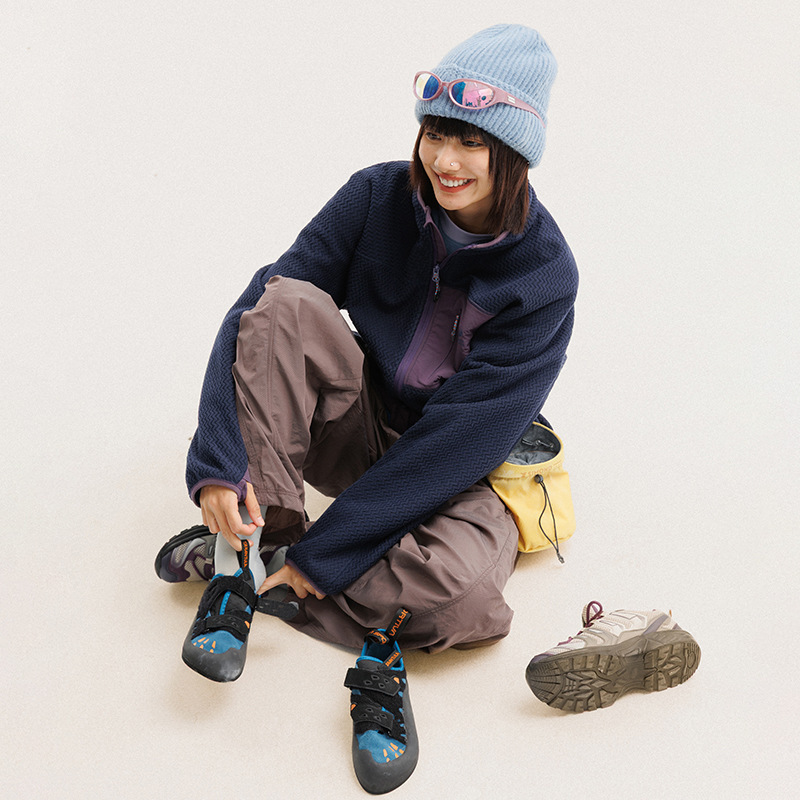 Autumn Winter Polar Fleece Wav - Outdoor Sport Coat บทวิจารณ์และราคา