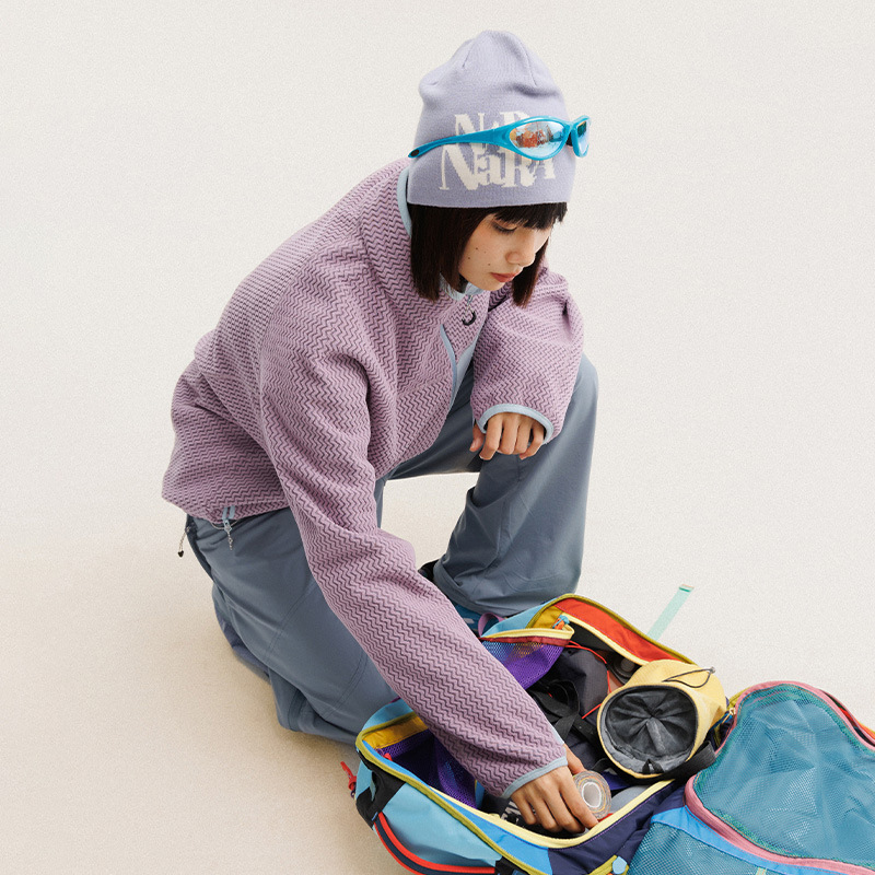 Autumn Winter Polar Fleece Wav - Outdoor Sport Coat บทวิจารณ์และราคา