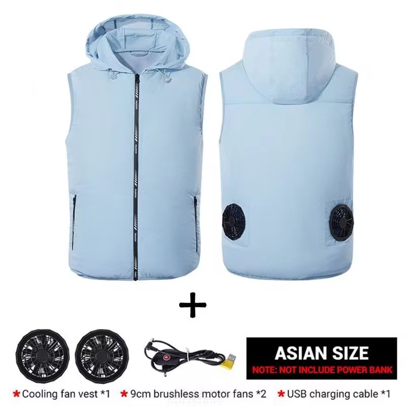 Summer Sport Fan Air Condition - Outdoor Sport Brand Jacket บทวิจารณ์และราคา