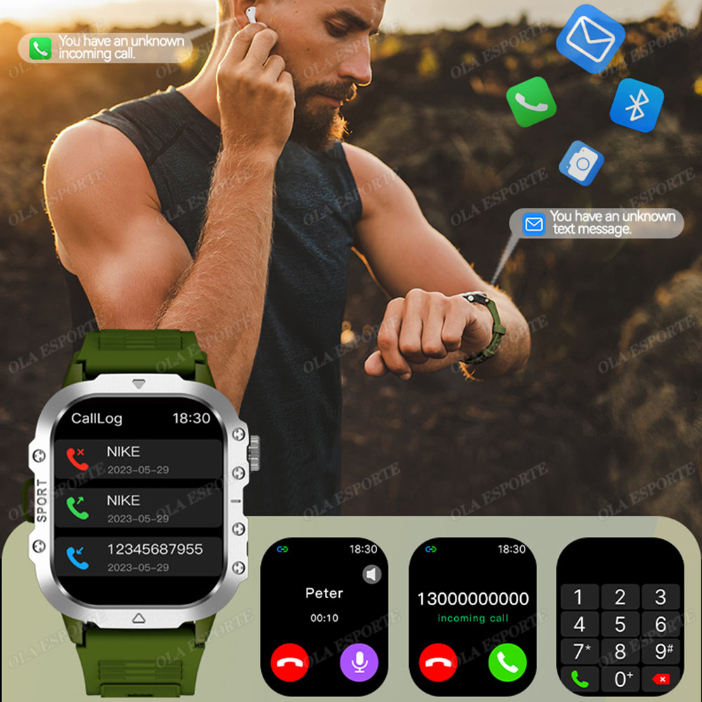 2026 Smartwatch Men Bluetooth  - Outdoor Sport Day บทวิจารณ์และราคา
