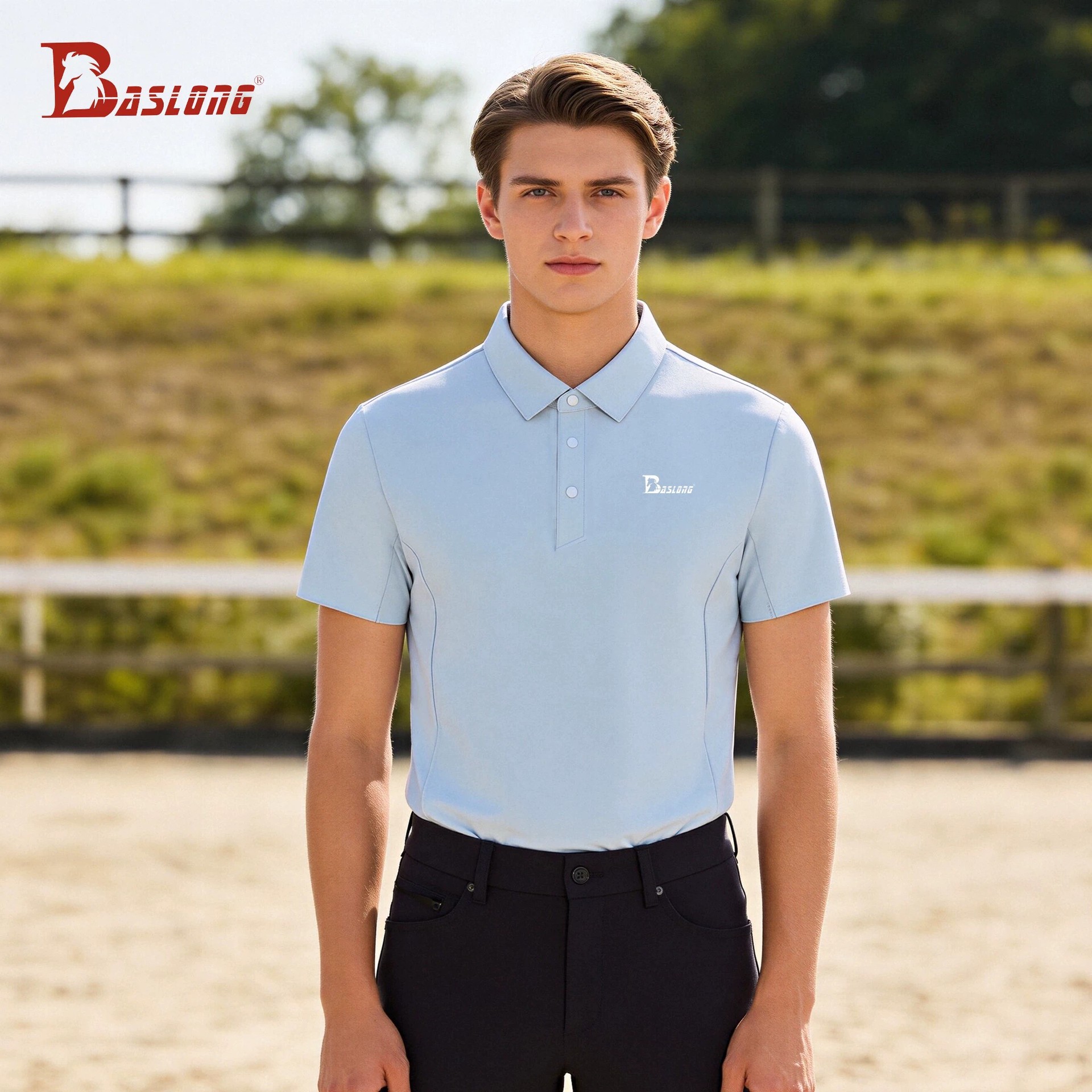 Baslong Equestrian Quick-dry P - Polo Shirt Equestrian บทวิจารณ์และราคา