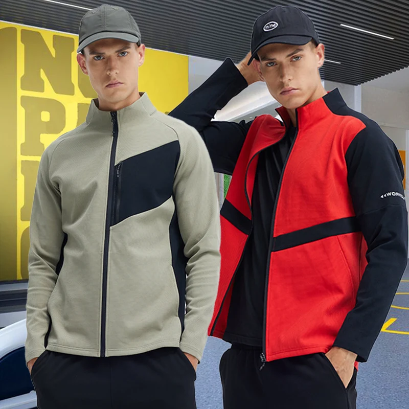 Gym Sport Hoodies for Men Fitn - Outdoor Sport Brand Jacket บทวิจารณ์และราคา