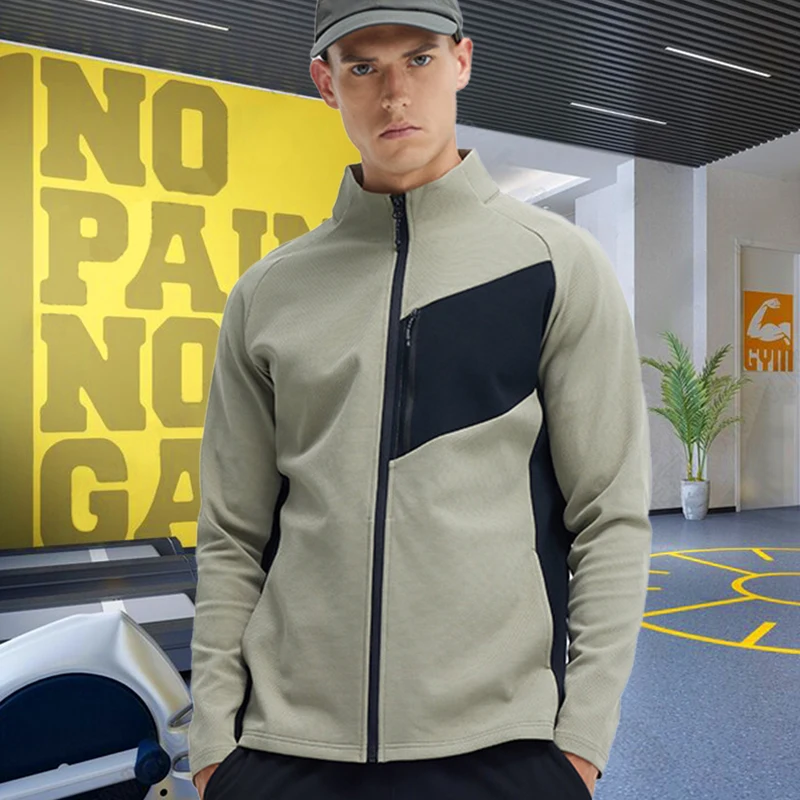 Gym Sport Hoodies for Men Fitn - Outdoor Sport Brand Jacket บทวิจารณ์และราคา