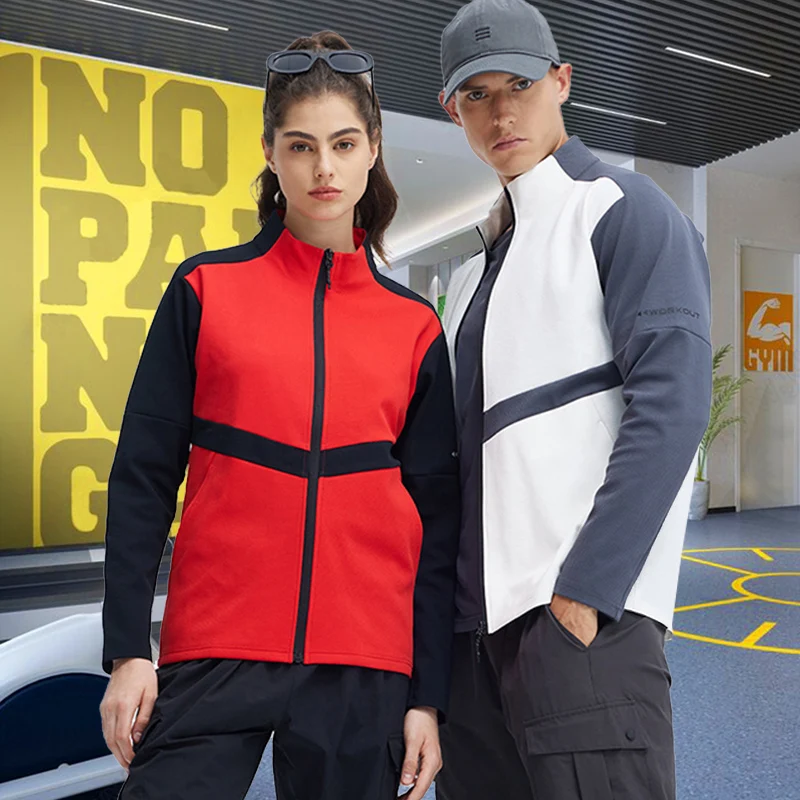 Gym Sport Hoodies for Men Fitn - Outdoor Sport Brand Jacket บทวิจารณ์และราคา