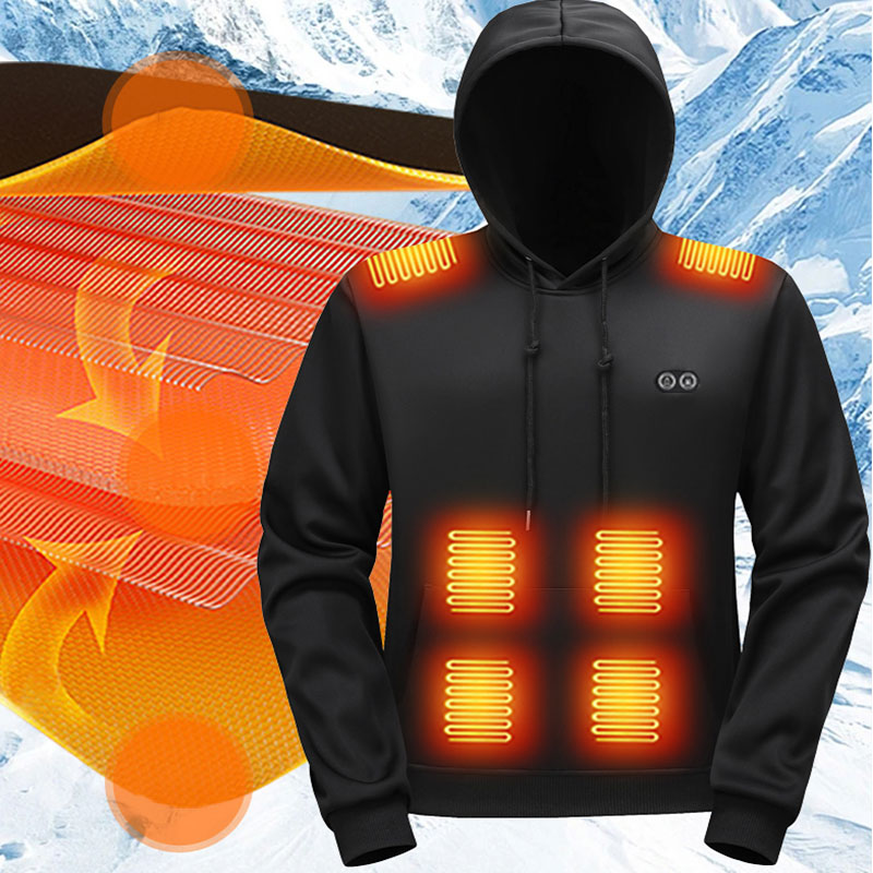 17 Zone Heating Hoodie Sweatsh - Outdoor Sport Coat บทวิจารณ์และราคา