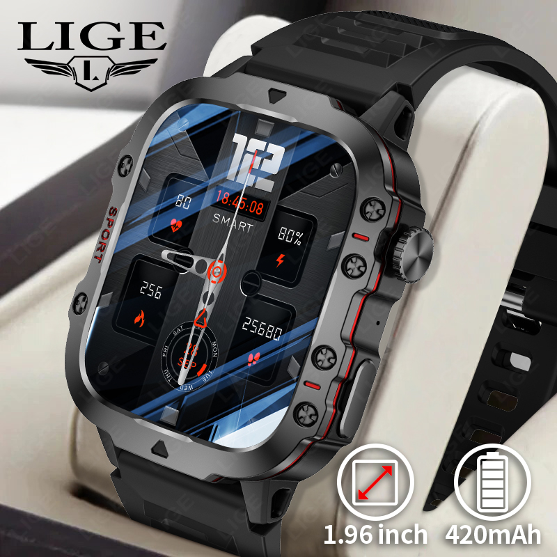 LIGE Outdoor Smart Watch Men 2 - Outdoor Sport Day บทวิจารณ์และราคา