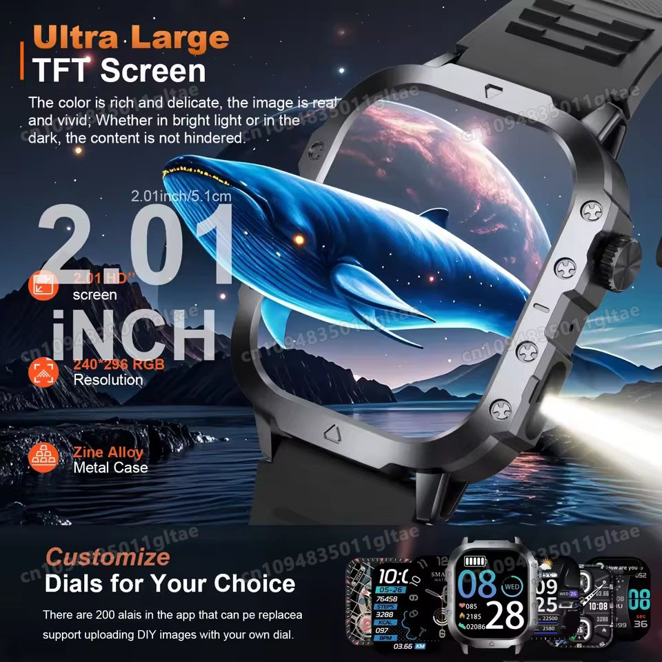 2026 New Men Smart Watch HD Bl - Outdoor Sport Day บทวิจารณ์และราคา