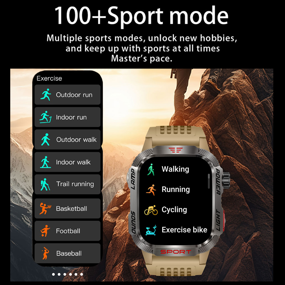 New Military GPS Smart Watch M - Outdoor Sport Day บทวิจารณ์และราคา