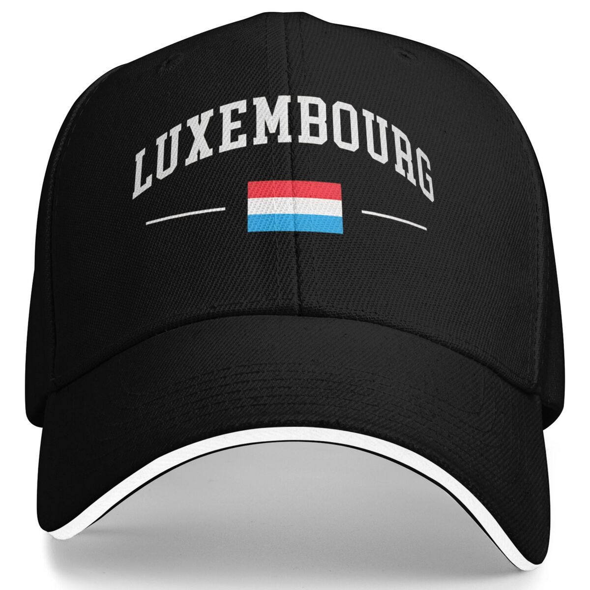 Luxembourg Flag Casual Basebal - Outdoor Sport Luxembourg บทวิจารณ์และราคา