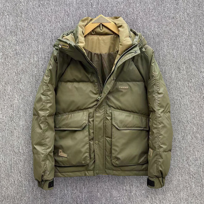 Men's Winter Down Jacket Winte - Outdoor Sport Coat บทวิจารณ์และราคา