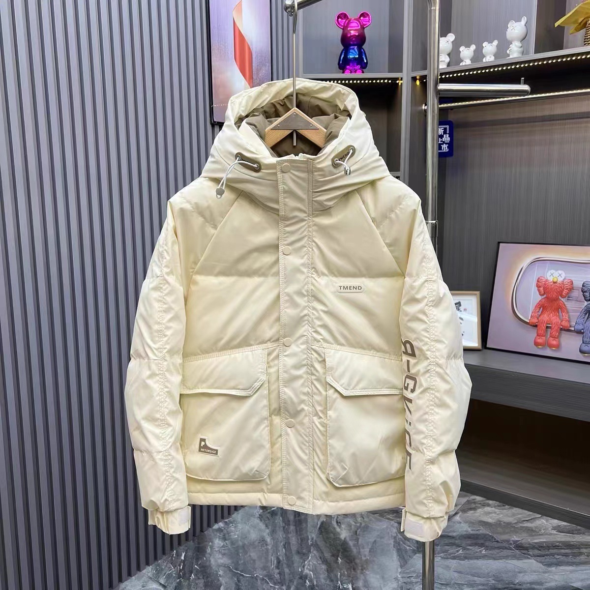 Men's Winter Down Jacket Winte - Outdoor Sport Coat บทวิจารณ์และราคา