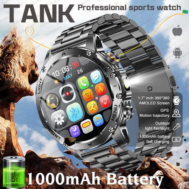 2026 New Smart Watch Men 1000m - Outdoor Sport Day บทวิจารณ์และราคา