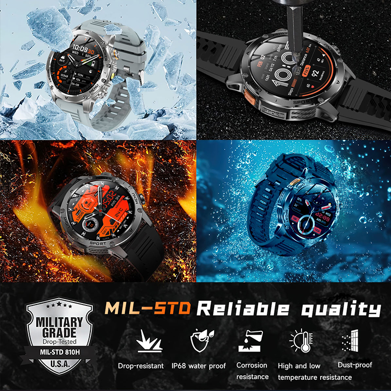 2026 New Smart Watch Men 1000m - Outdoor Sport Day บทวิจารณ์และราคา