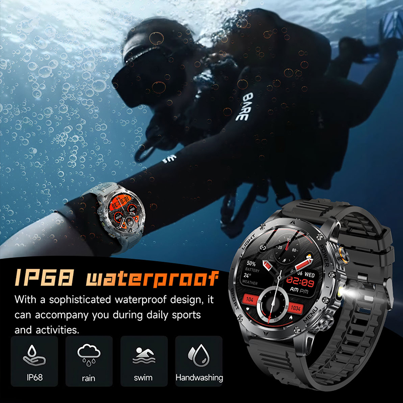 2026 New Smart Watch Men 1000m - Outdoor Sport Day บทวิจารณ์และราคา